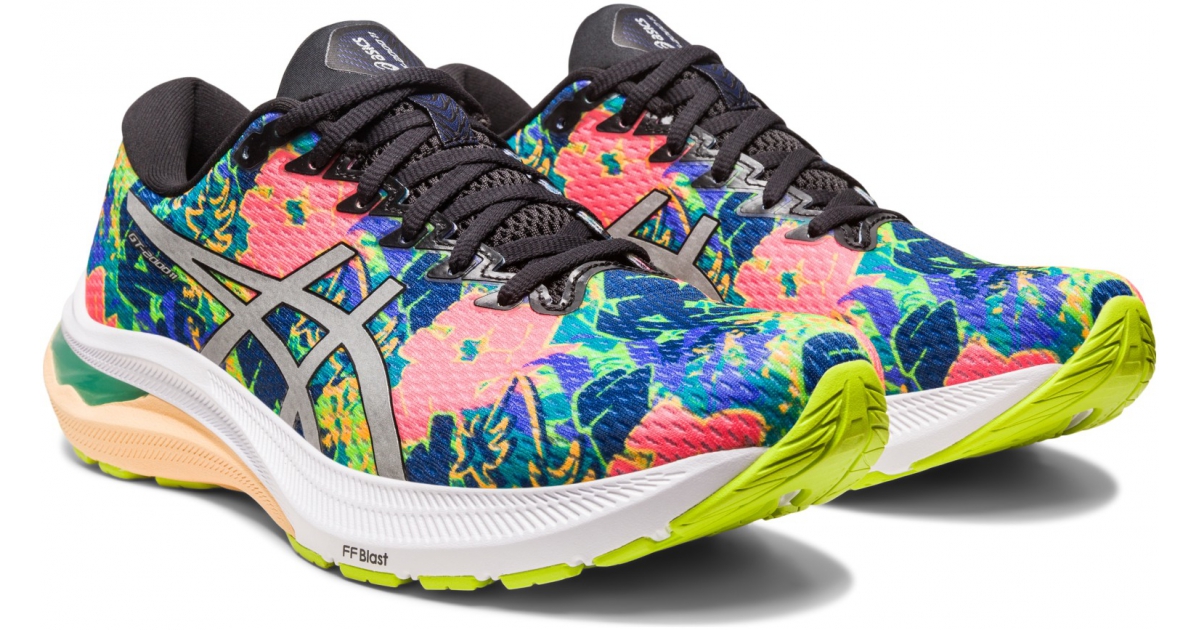 Asics multicolore homme best sale