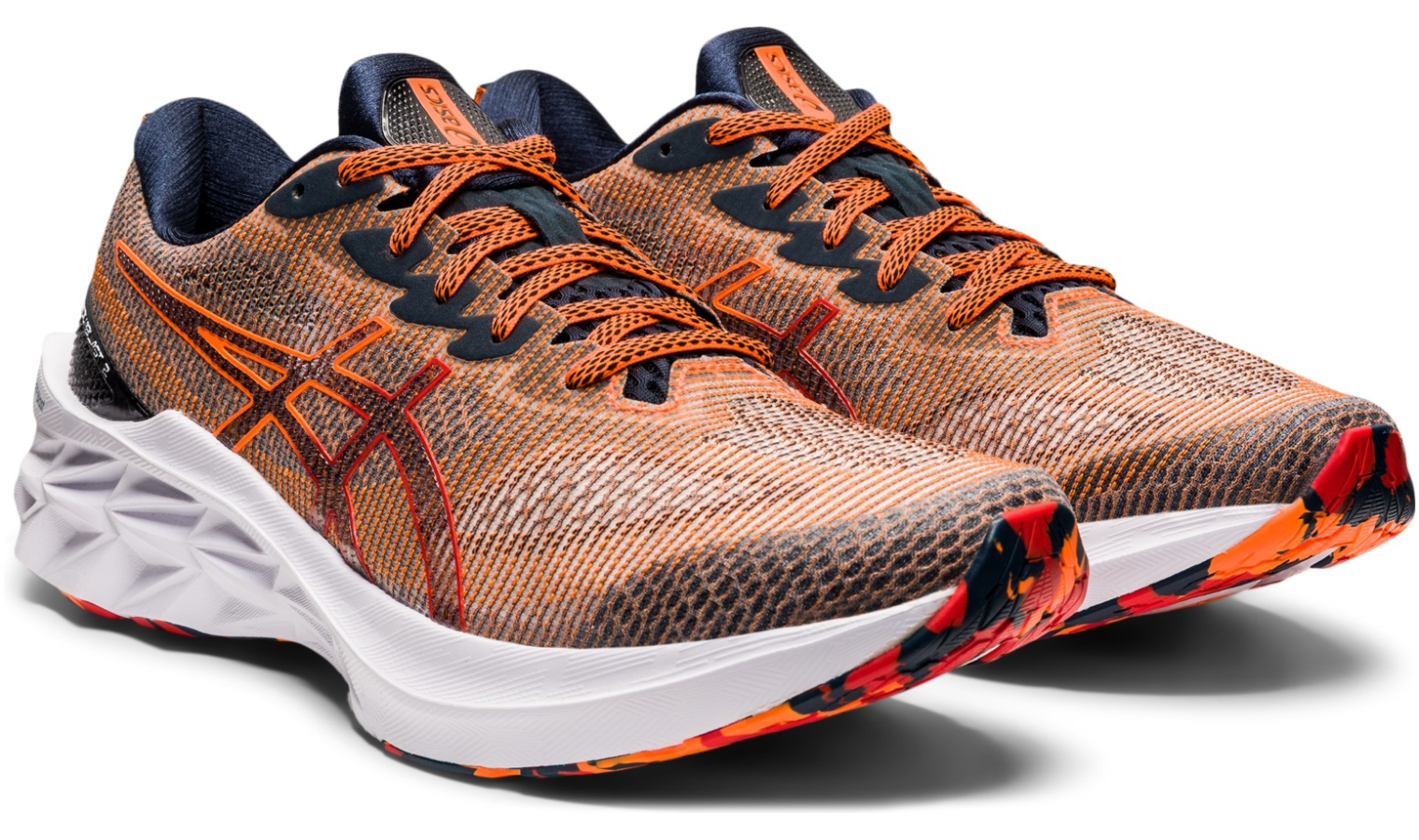Mens running shoes Asics NOVABLAST 2 LE orange | AD Sport.store