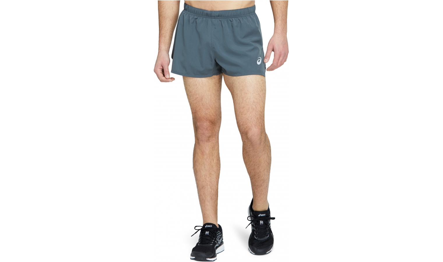 Mens sports shorts Asics SPORT 3.5IN SPLIT SHORT grey AD Sport.store