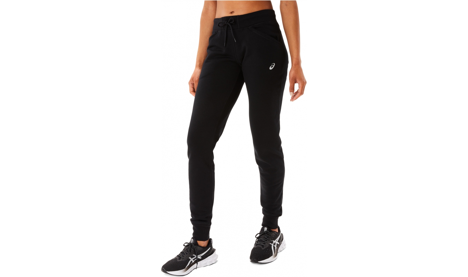 Womens sports pants Asics SPORT KNIT PANT W black