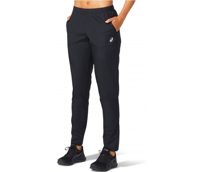 Womens sports pants Asics CORE WOVEN PANT W black