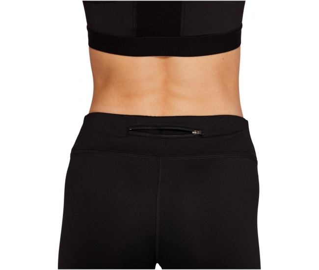 Womens sports 3/4 leggings Asics SPORT RUN KNEE TIGHT W black