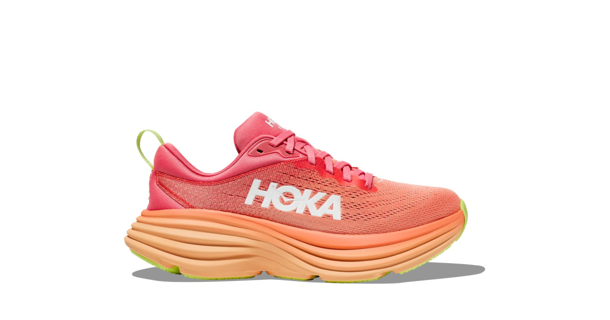 Womens running shoes Hoka BONDI 8 W pink | AD Sport.store