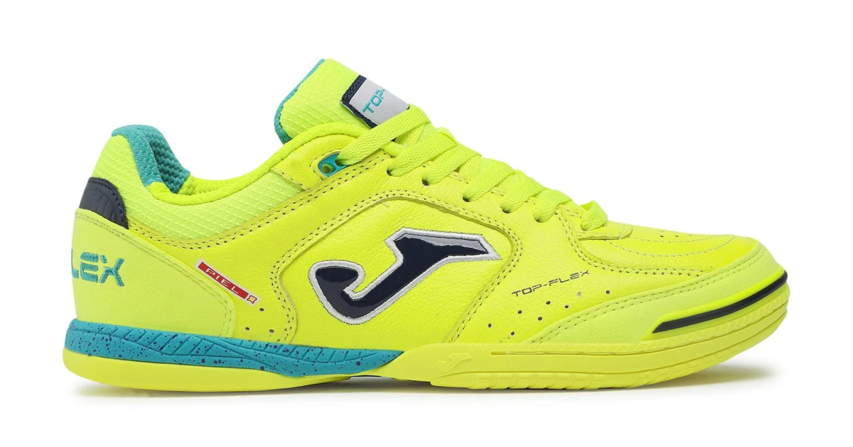 Futsal shoes Top Flex Rebound 24 indoor yellow royal blue