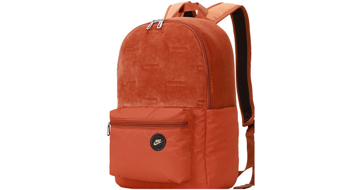 Nike 2025 orange backpack