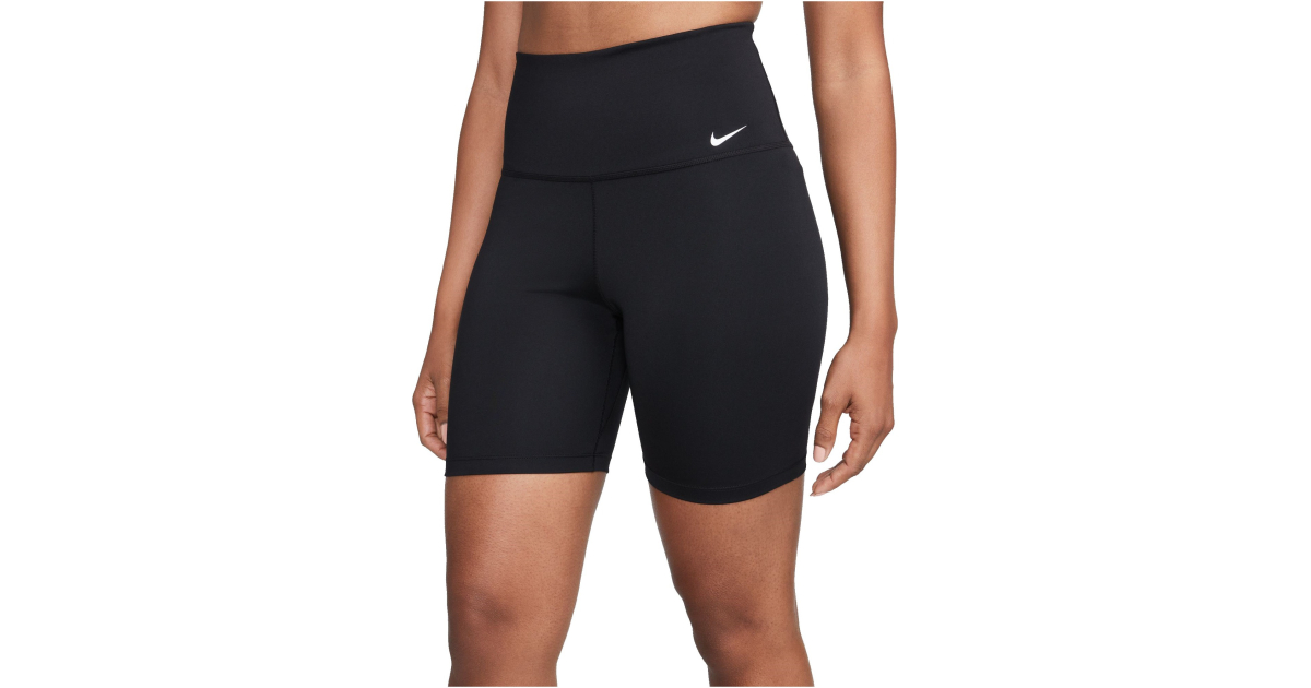 Womens compression shorts Nike W NK ONE DF HR 7IN SHORT W black