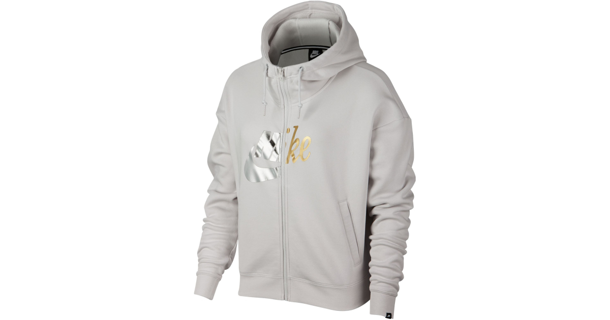 Nike metallic rally hoodie on sale