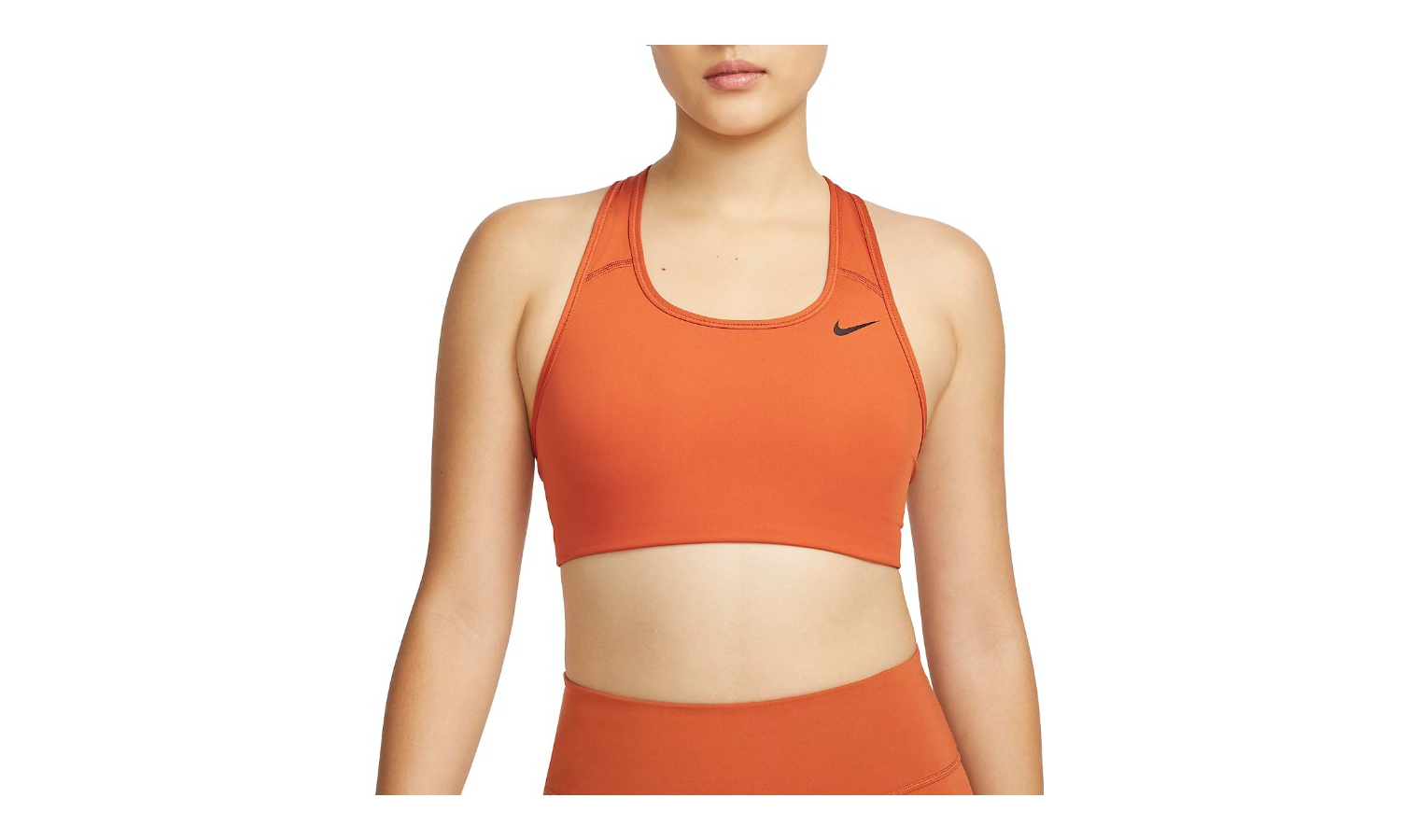 Womens sports bra Nike SWOOSH BRA W orange