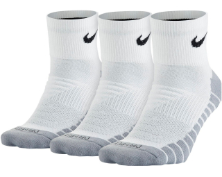 Ankle functional socks Nike EVERYDAY MAX CUSHIONED QUARTER TRAINING (3 PAIRS)  black