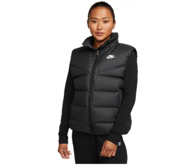 Womens winter vests Nike NSW TF DWN WR VEST W black | AD Sport.store