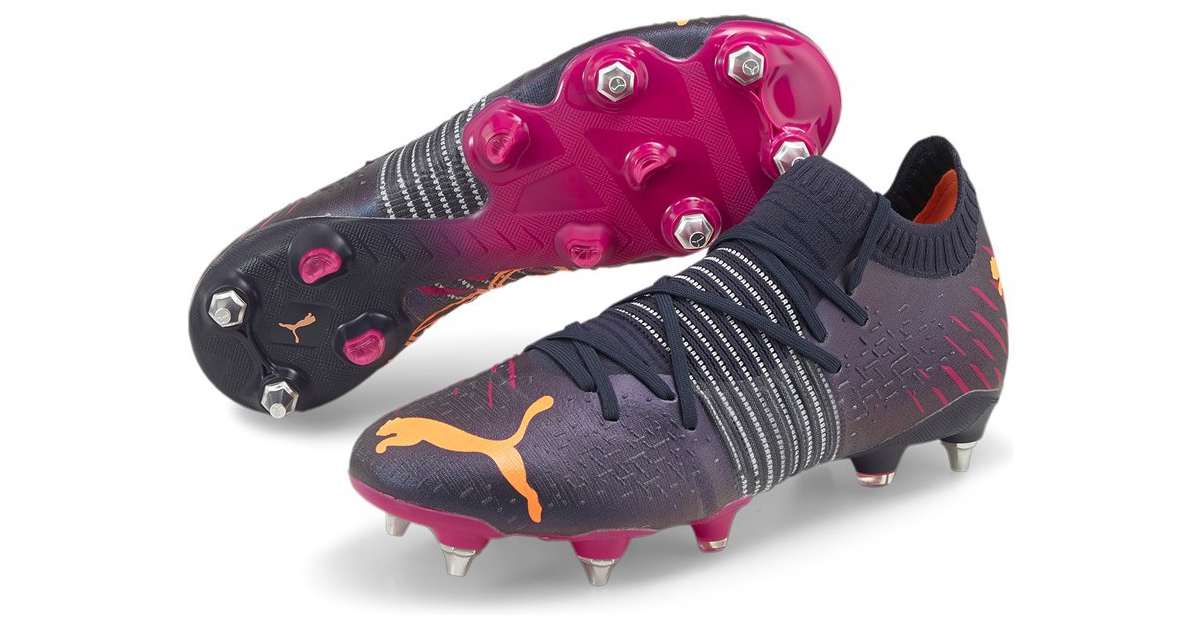 Firm ground football boots Puma FUTURE Z 1.2 MXSG purple | AD 