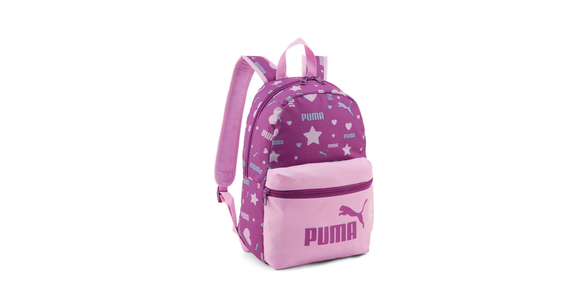 Kids backpack Puma PHASE SMALL BACKPACK pink AD Sport.store