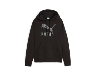 Puma CLASSICS SHINY LOGO HOODIE W