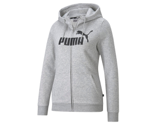 Puma ESS LOGO FULL-ZIP HOODIE W