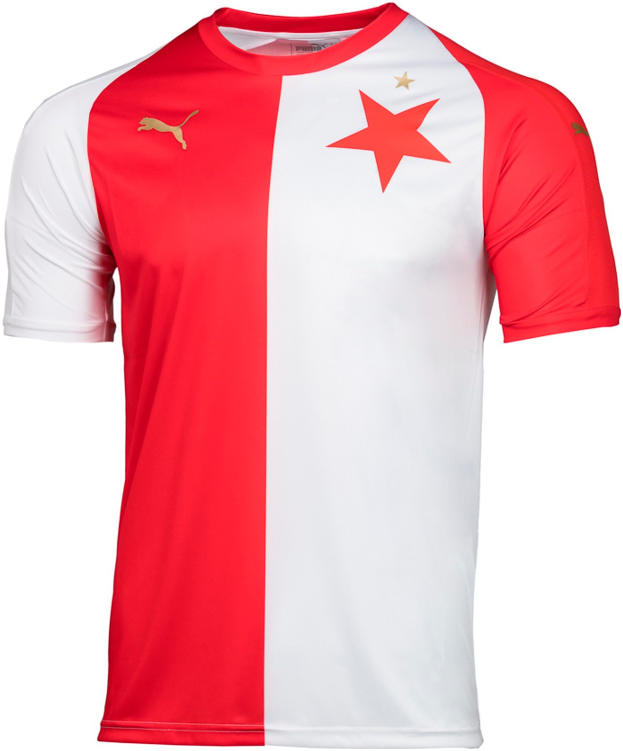 SK Slavia Praha Soccer Jersey Home Replica 2021/22