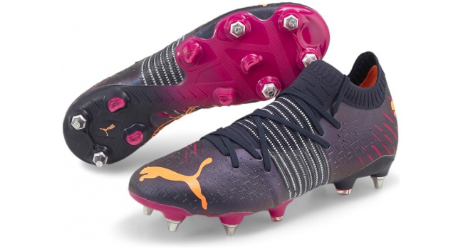 Firm ground football boots Puma FUTURE Z 1.2 MXSG purple | AD 