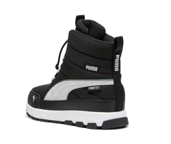 Kids winter boots Puma JR EVOLVE BOOT PURETEX black | AD