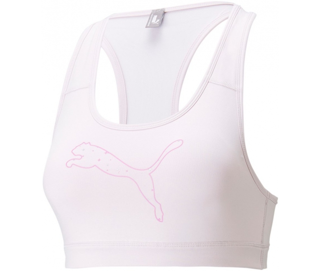 Puma Mid Impact 4Keeps Bra, S, White : Buy Online at Best Price in KSA -  Souq is now : Fashion