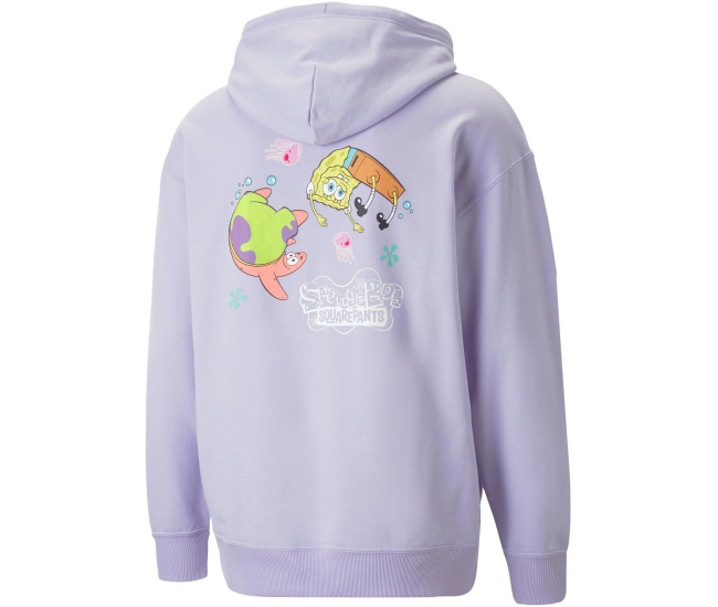 Purple spongebob hoodie sale