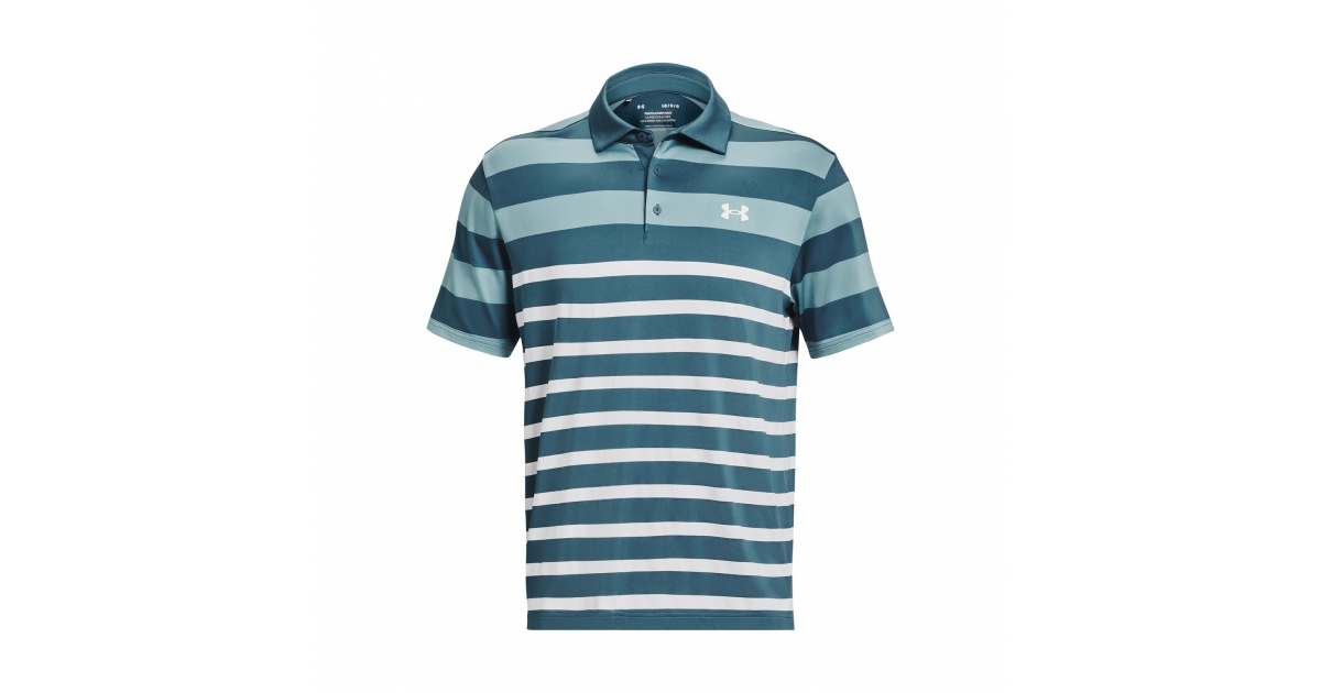 Under armour discount playoff stripe polo