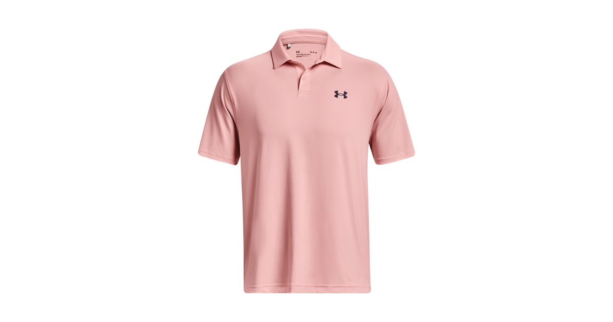 Under armour 2024 pink polo