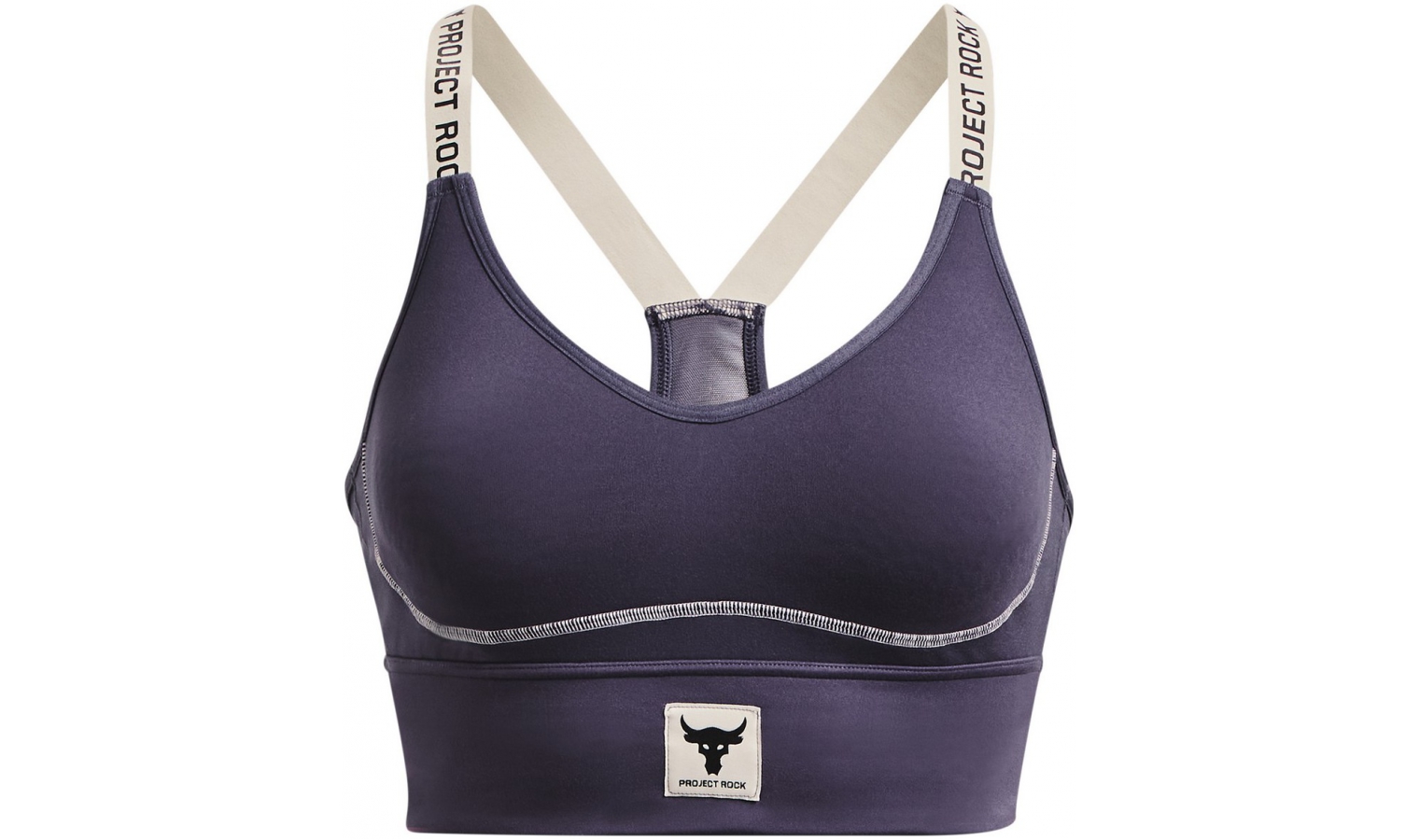 Womens sports bra with support Under Armour PJT ROCK INFTY MID BRA