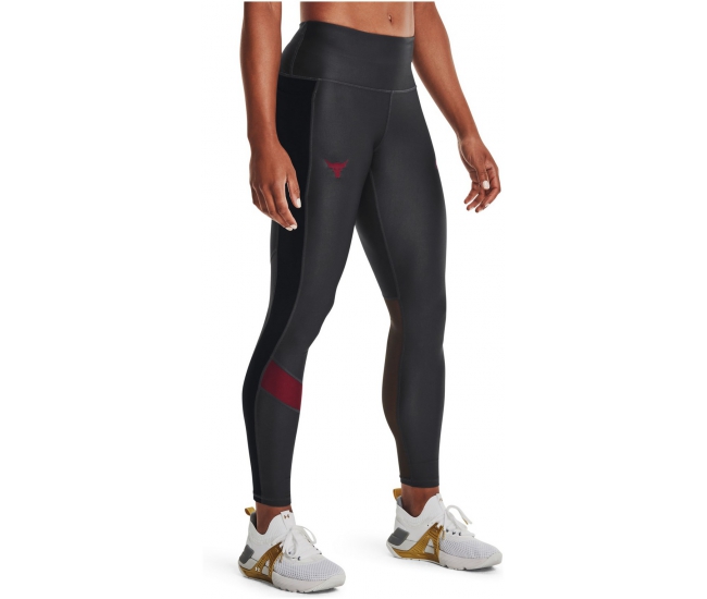 Womens high waisted compression 7/8 leggings Under Armour UA PRJCT ROCK HG  LEGGING W grey