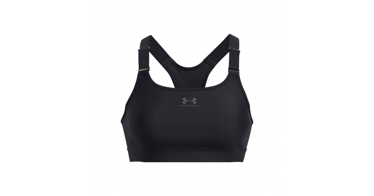 Womens sports bra with support Under Armour HG ARMOUR HIGH W black