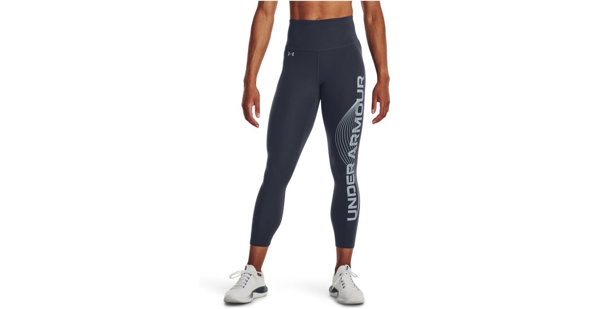 Womens compression 7/8 leggings Under Armour MOTION ANKLE LEG BRANDED W  grey
