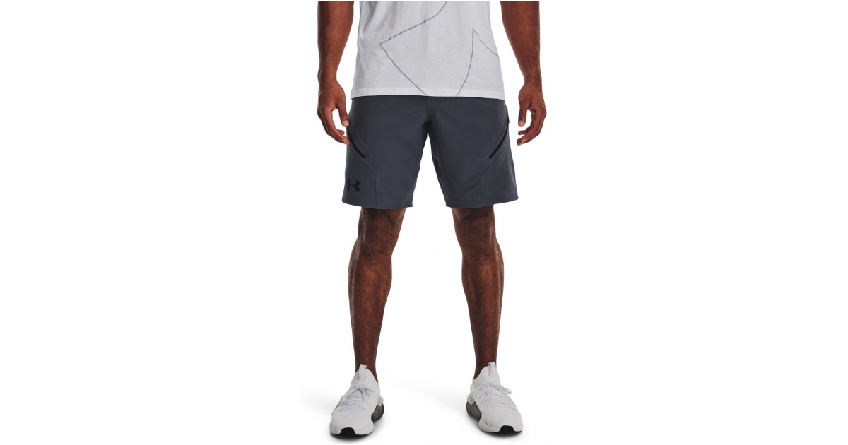 Mens sports shorts Under Armour UNSTOPPABLE CARGO SHORTS grey