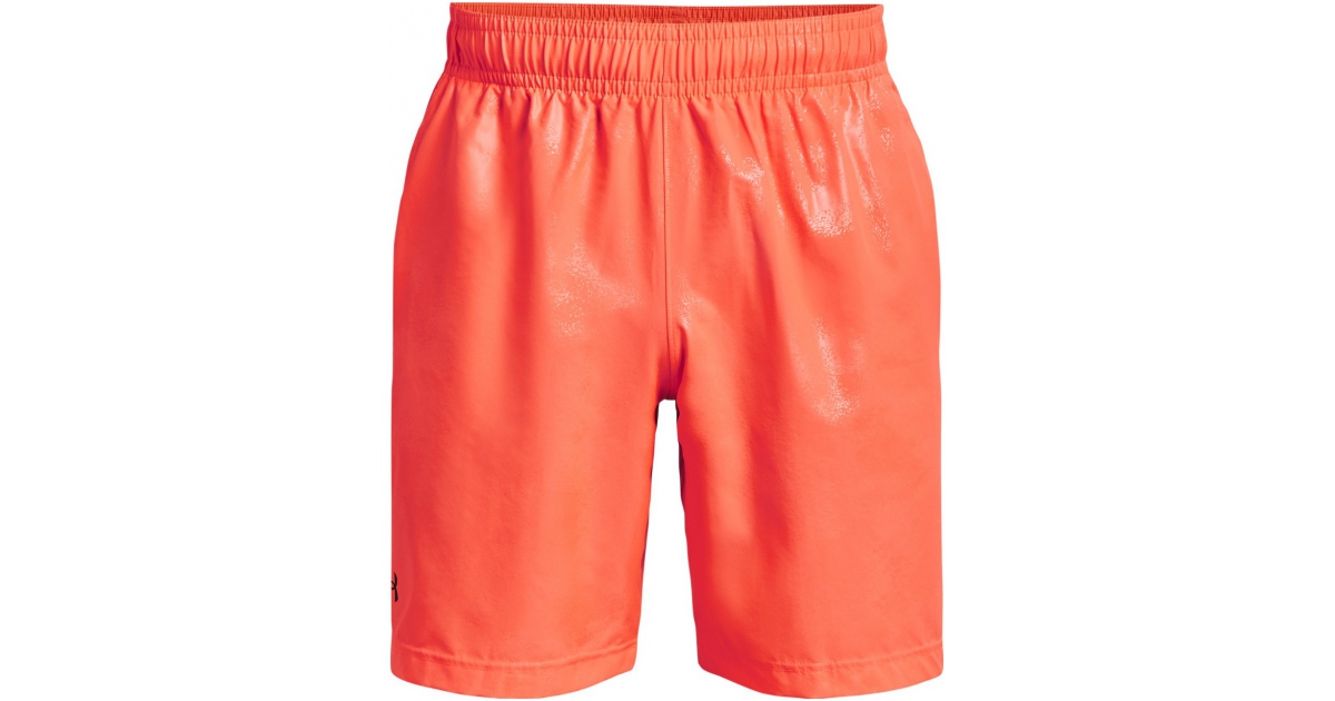 Mens sports shorts Under Armour WOVEN EMBOSS SHORT orange