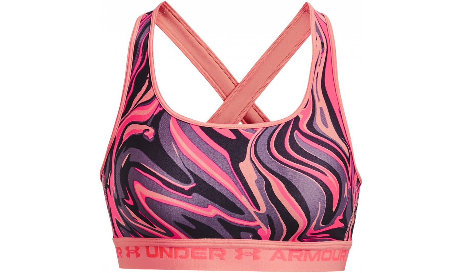 Under Armour - Women's Armour® Mid Crossback Mid Printed Sports Bra