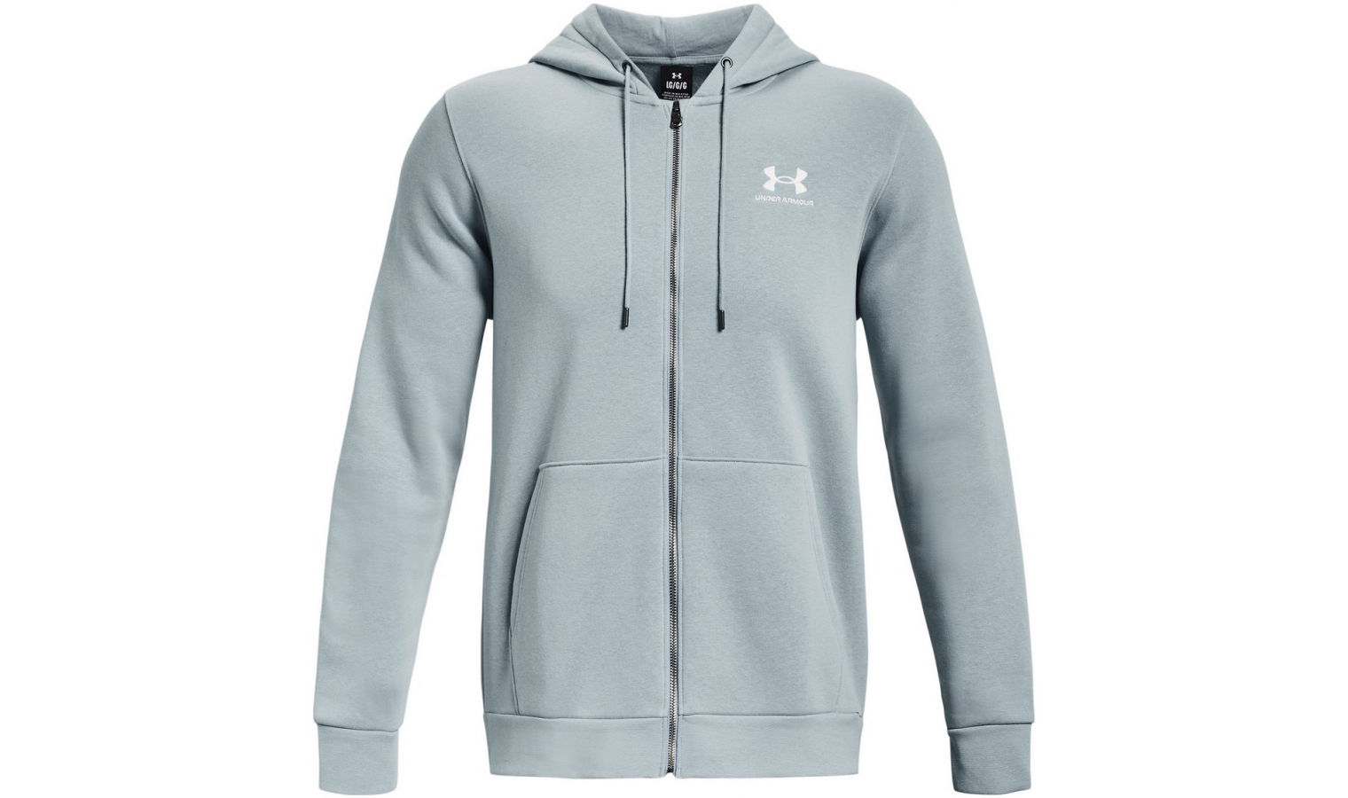 Under Armour Felpa Zip/Capp Blu 1302290-410 - Acquista online su Sportland