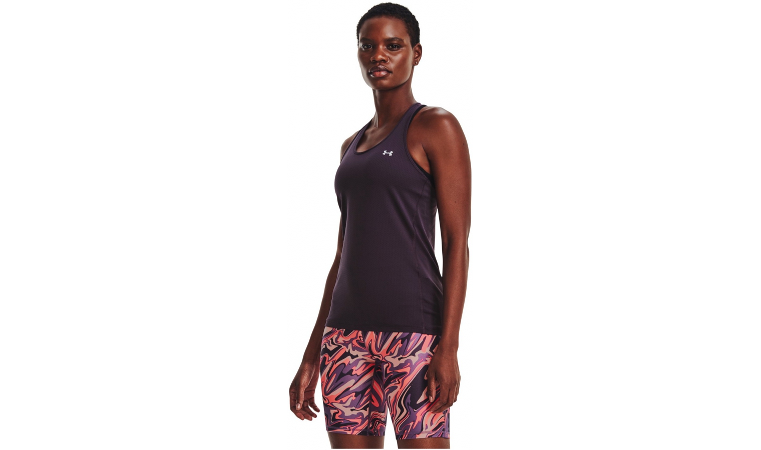 Dámské Funkční Tílko Under Armour Hg Armour Racer Tank W Fialové Ad Sportcz 6416