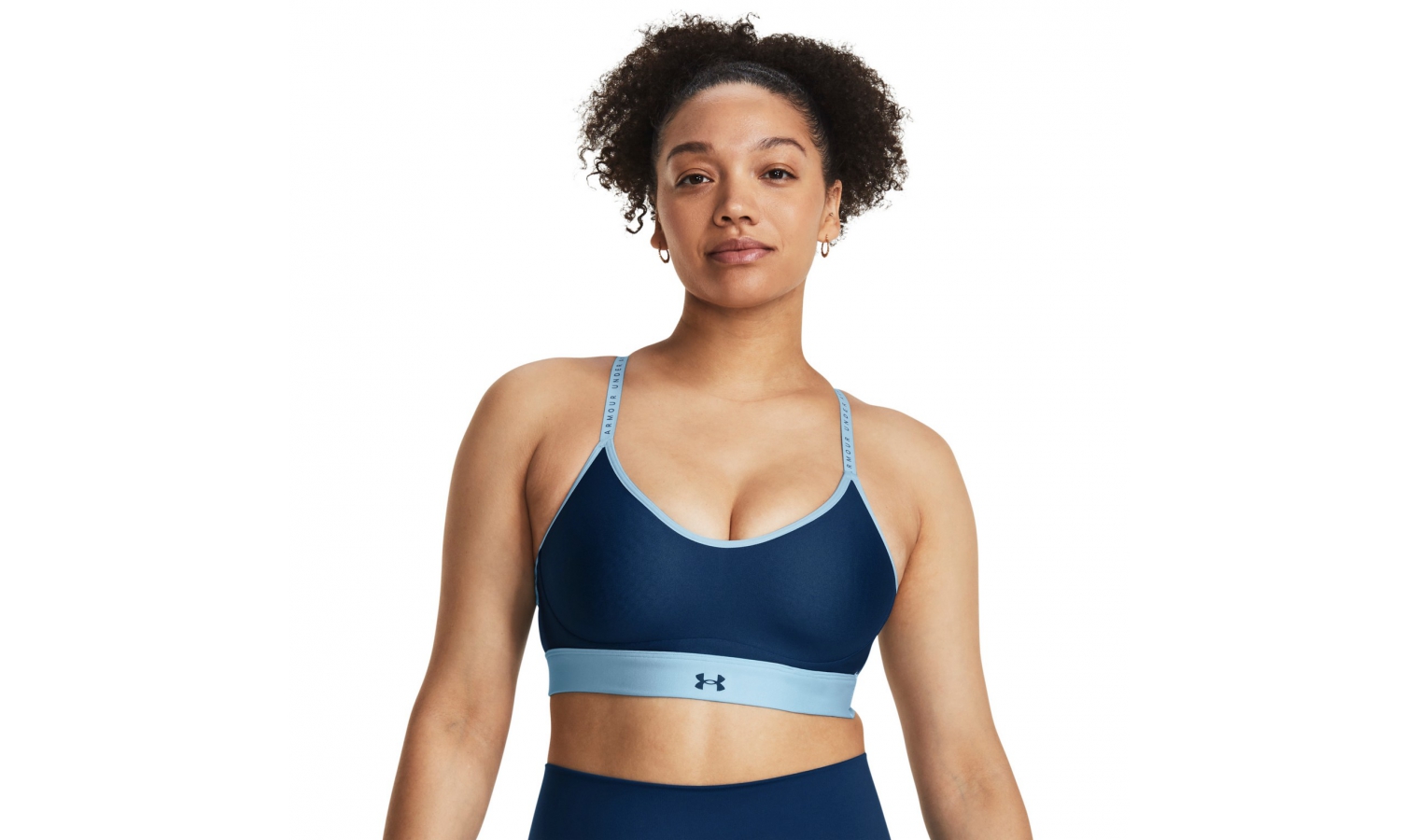 Under Armour Infinity Mid Covered Womens Sports Bra - Blue – Start Fitness