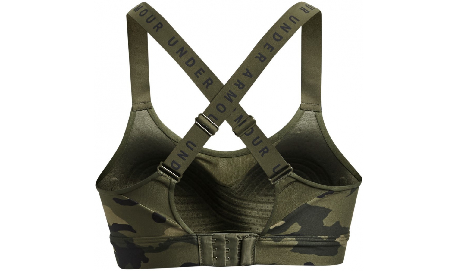 Under Armour, Intimates & Sleepwear, Green Under Armor Sports Bra Strappy  Back