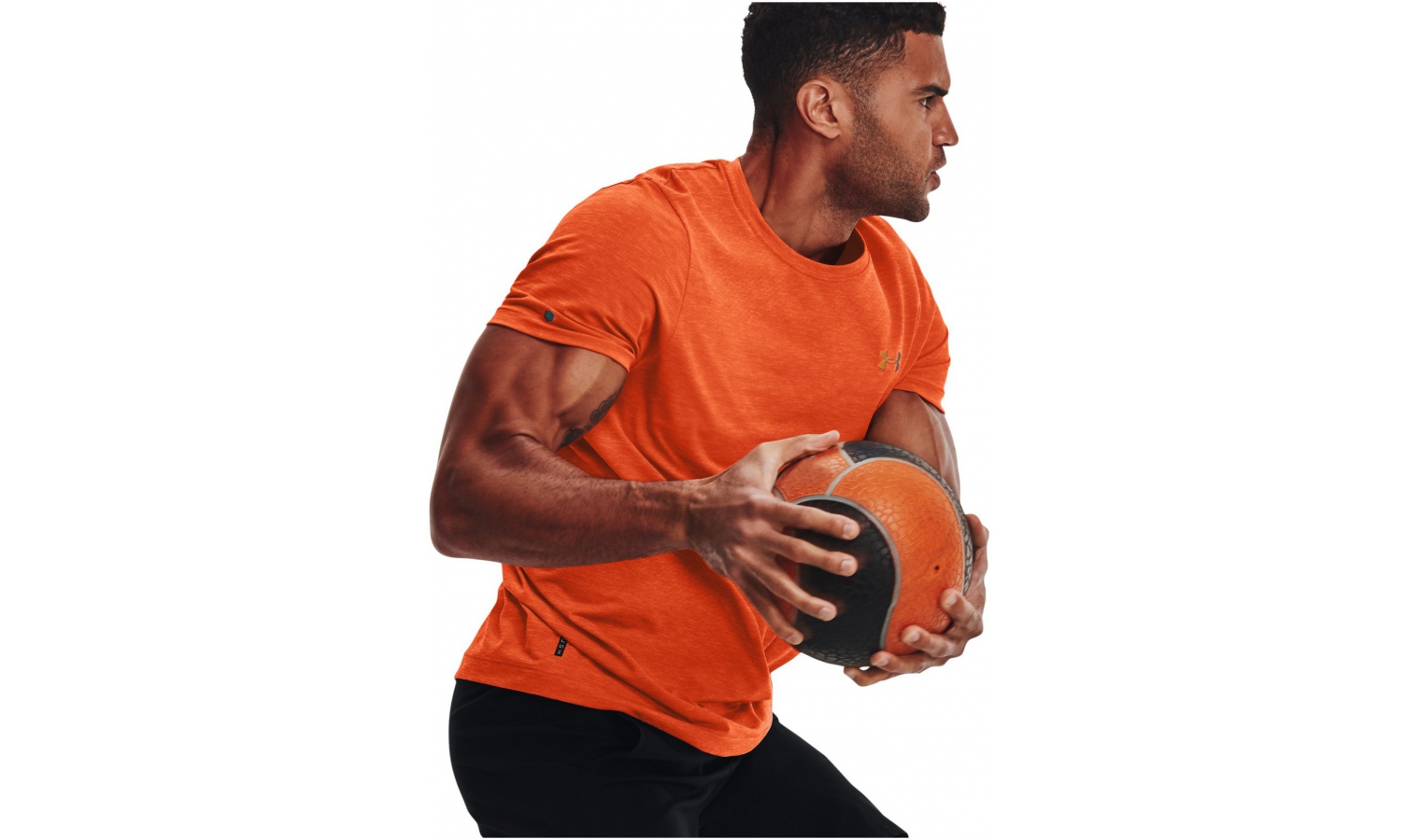 Mens functional short sleeve shirt Under Armour RUSH SEAMLESS