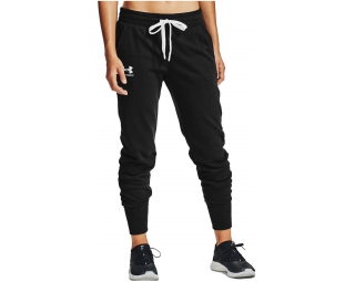 Womens sports pants Under Armour RIVAL FLEECE JOGGER W red
