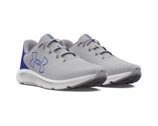 Under Armour Charged Pursuit 3 BL UA White Black Men Running Shoes  3026518-101