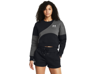 Under Armour ESSENTIAL FLEECE CROP CREW W