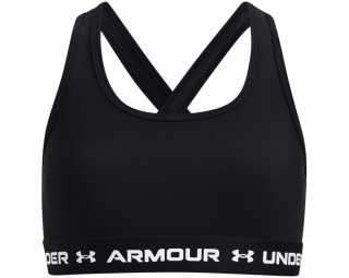 Girls sports bra with support Under Armour G CROSSBACK MID SOLID pink