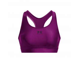 Under Armour Girls' HeatGear Armour Novelty Sports Bra Purple (YSM)  1362878-568 
