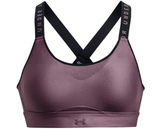 Womens sports bra Under Armour INFINITY HIGH BRA W purple