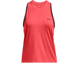 UNDER ARMOUR Womens Training Knockout Novelty Tank - Pink/Black