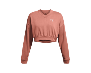 Under Armour RIVAL TERRY OS CROP CREW W