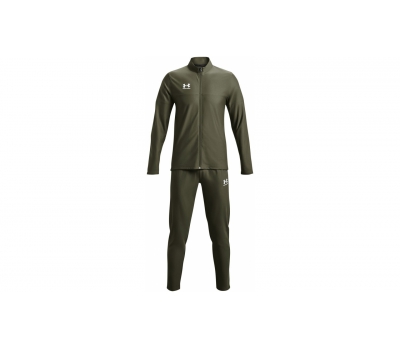 Mens tracksuit Under Armour KNIT TRACK SUIT green