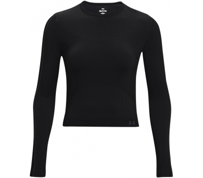 Under Armour Rush Novelty Crop, Beta (628)/Black, X-Large at