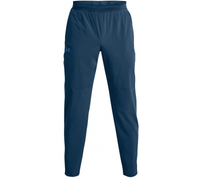 Buy Vital Woven Pants with Elastic Waistband Blue For Men