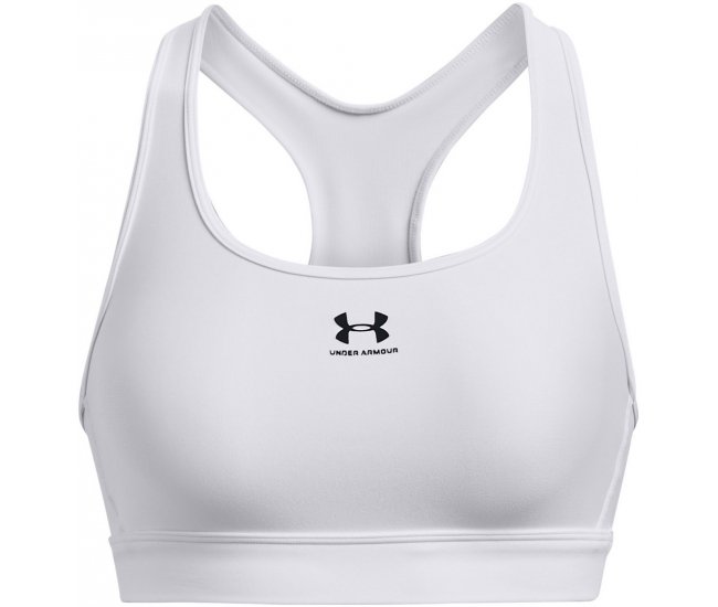 Womens sports bra Under Armour HG ARMOUR MID PADLESS W white
