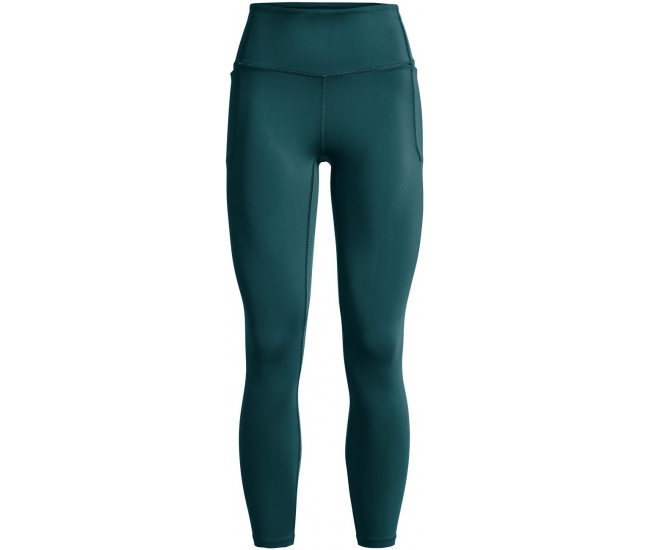 Womens compression 7/8 leggings Under Armour MERIDIAN ANKLE LEG W green